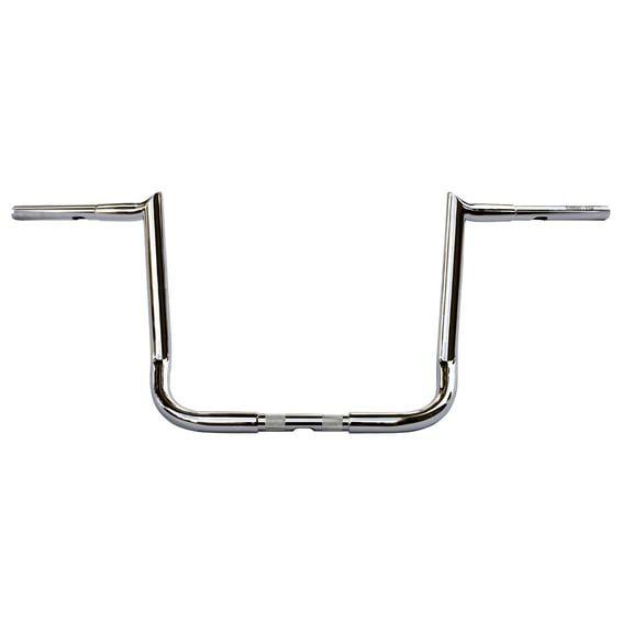 Chubby Hooked 1-1/4" ape hangers. 14" rise. Chrome