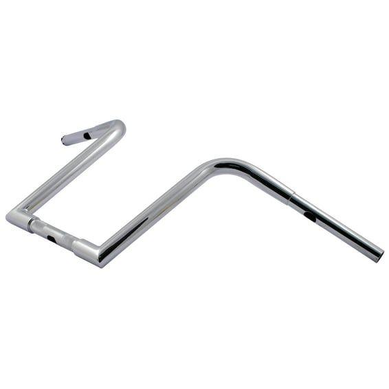 Wild 1, 1-1/4" Chubby Outlawz Apes. Chrome, 14" rise