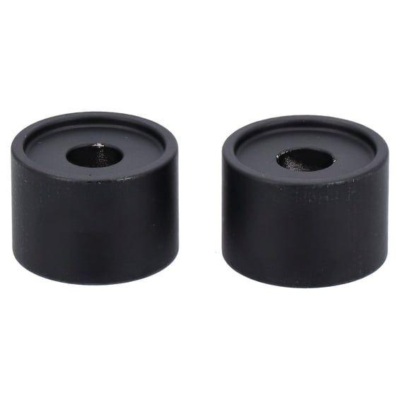 riser extensions. 1" tall. Black