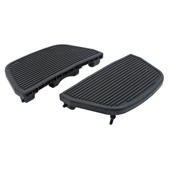 Passenger floorboard pads. Black