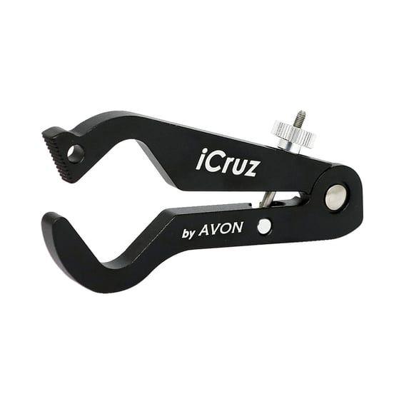 Avon ICruz throttle lock black anodized