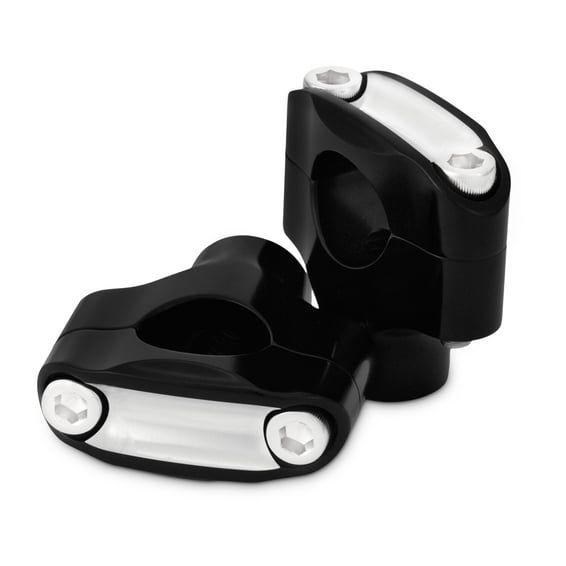 Reaper riser kit. 1.5" high. 4-bolt 2-piece. Black CM