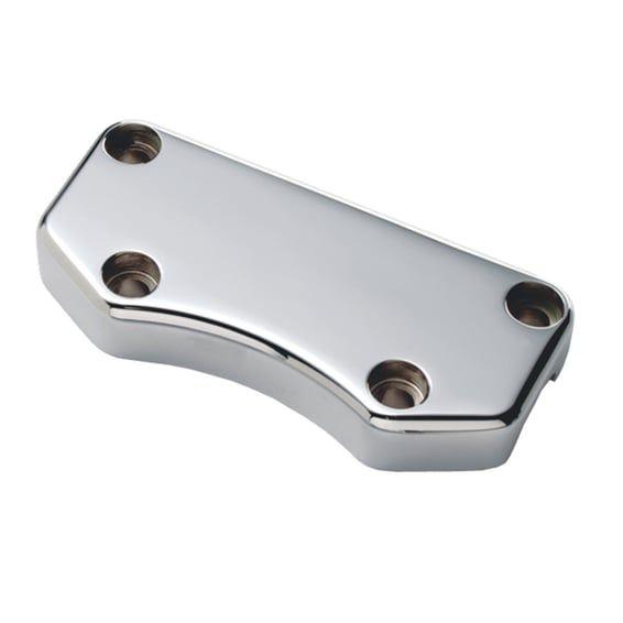 billet top clamp chrome