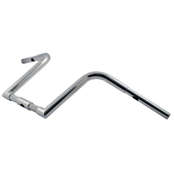 Wild 1, 1-1/4" Chubby Outlawz Apes. Chrome, 12" rise