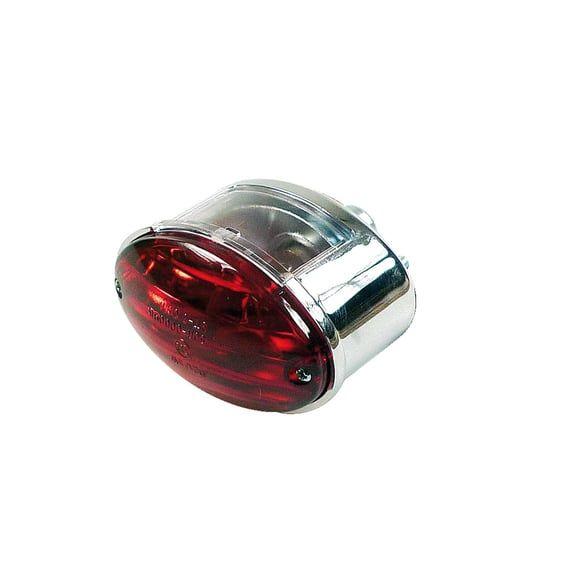 Medium cateye taillight. Chrome