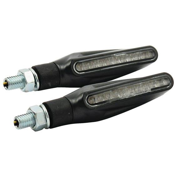 Stix, LED turn signals. Black