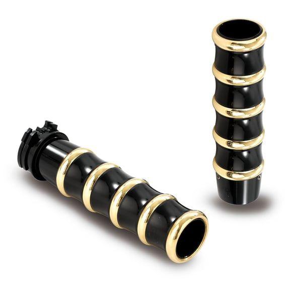 K-Tech, vintage grips black alu / brass