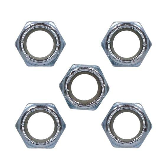 Jam lock nut zinc, 1/2-20