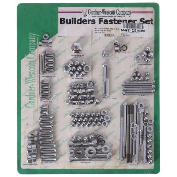 Builders fastener set, allen