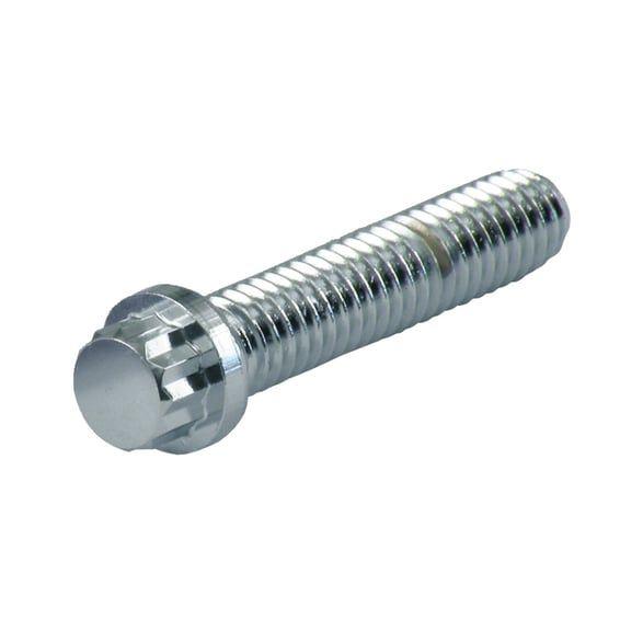 12 point bolt chrome, 7/16-14 x 4