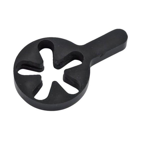Throttle screw extension lever. Black