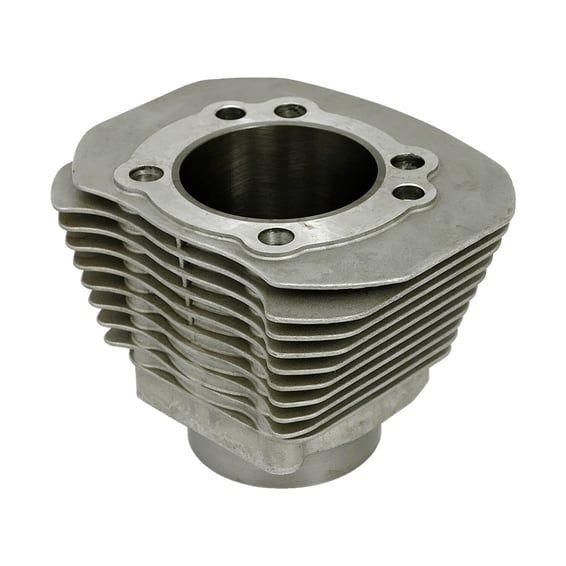 Replacement cylinder 1200 Sportster, front/rear. Silver