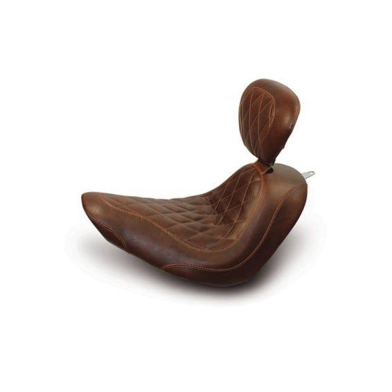 Wide Tripper solo seat. With rider backrest