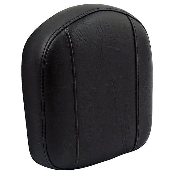 OEM style sissy bar pad. Recessed. Black