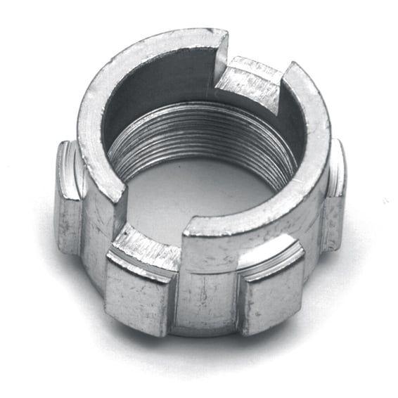 OEM style fork stem nut. Zinc