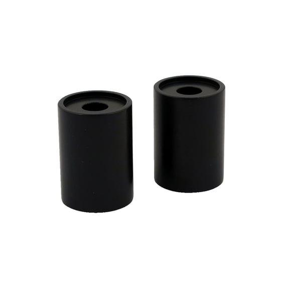 riser extensions. 2" tall. Black