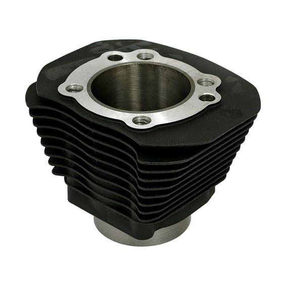 Replacement cylinder 1200 Sportster, front/rear. Black