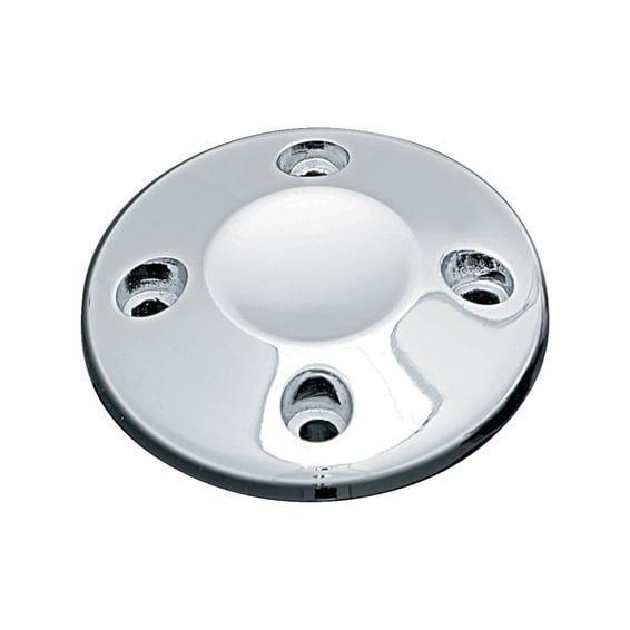 ISO-grip end cap. Smooth. Chrome (ea)