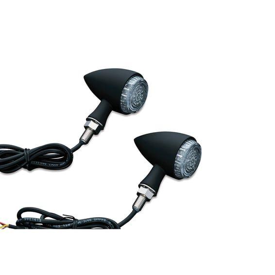 Torpedo LED run-turn-brake combo. Black