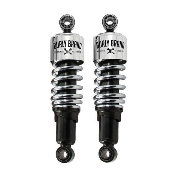 Slammer 10.5" lowering shocks. Chrome