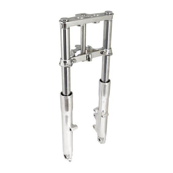 FLST 84-99 OEM style front end assembly. Chrome