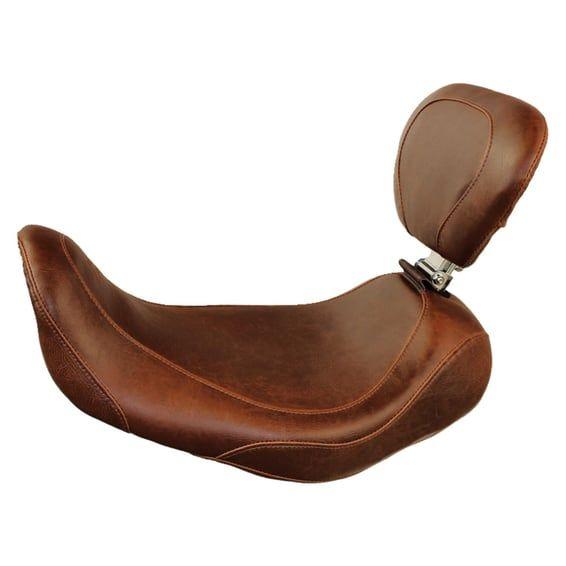 Wide Tripper solo seat. With rider backrest