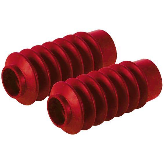 Bobber boots 41mm tubes. Red