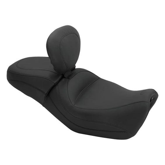 Standard Touring seat. With rider backrest