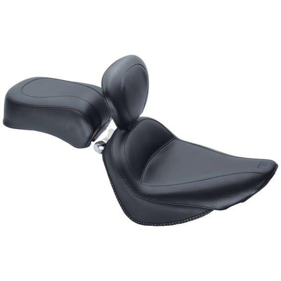 Standard Touring solo seat, with backrest