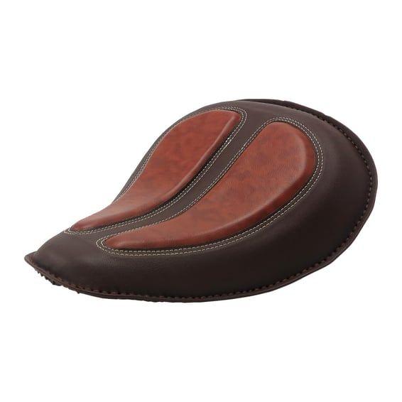 Danaborg, custom solo seat. Brown with light brown panels