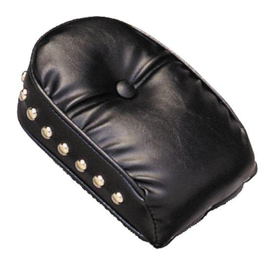 LePera, sissy bar back pads. Regal Plush. Studs