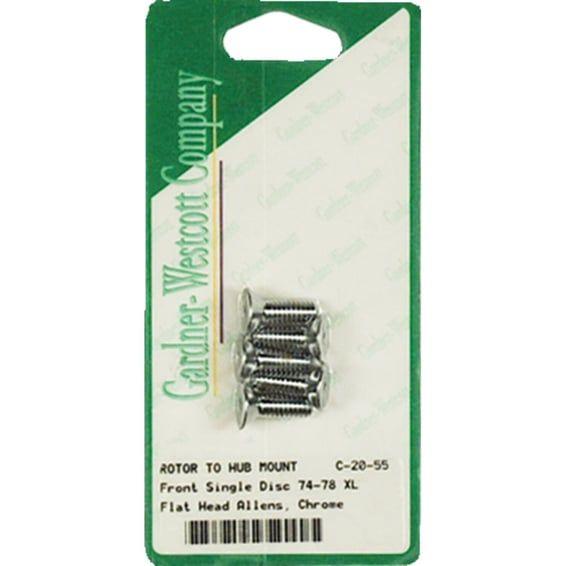 Brake rotor bolt kit, tapered