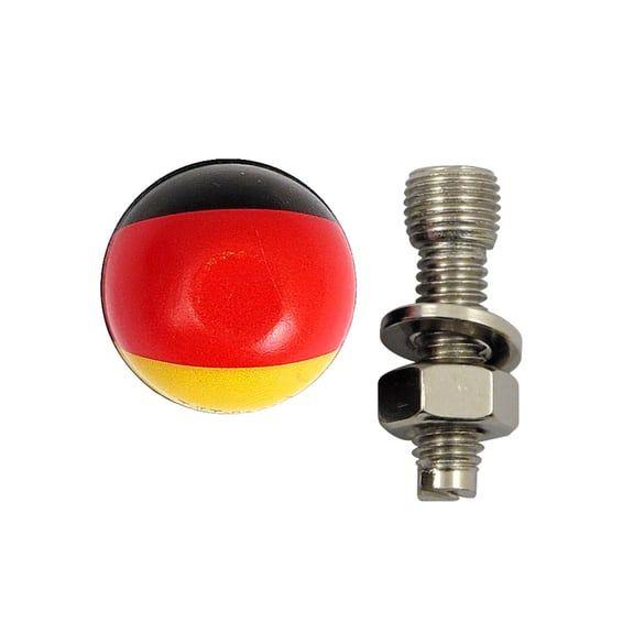 Trik Topz licence plate mounts German flag
