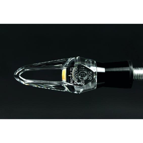 mo.blaze Ice LED turn signals. Black