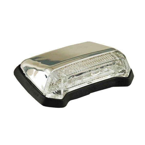 Nitro, mini fender LED taillight. Chrome. Clear lens