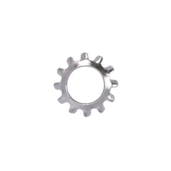 Ss ext. countersunk lockwasher, #8 - 25 pack