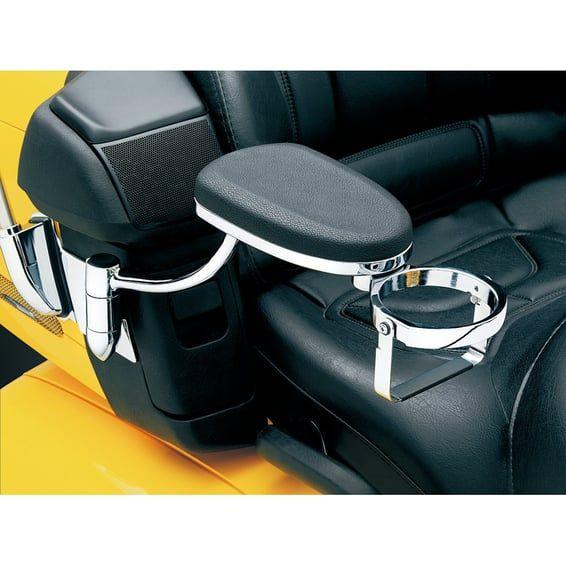 Passenger armrests, chrome