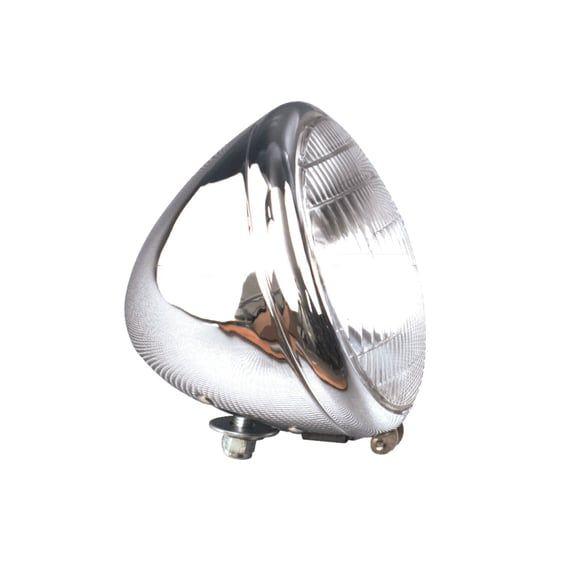 6-1/2" springer headlamp assembly. 12v. Chrome