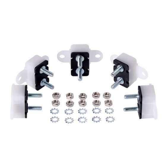 Circuit breaker, automatic. Dual mount, plastic. 30A