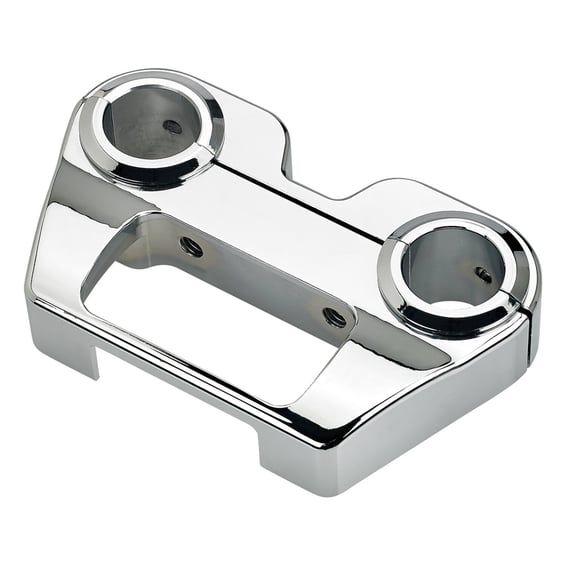 digital Softail dash panel housing. Chrome