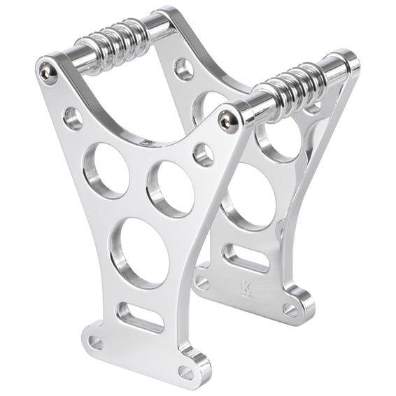 KustomTech, Dragster style fork brace. Polished