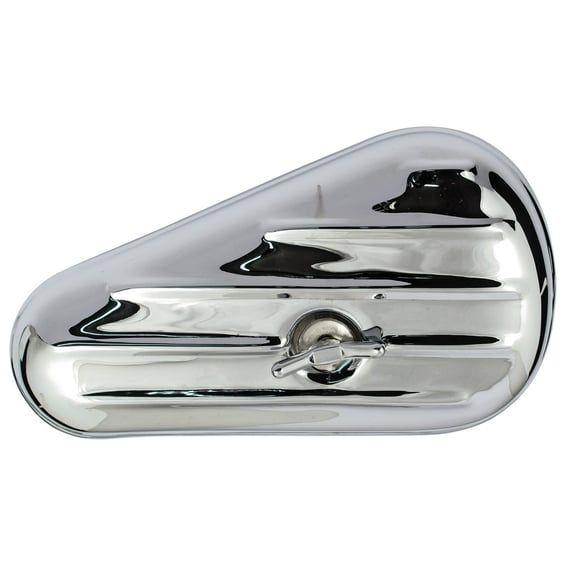 early style tool box ribbed. Chrome