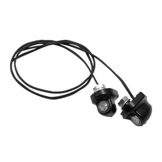 Front Led Turn Signals. Black