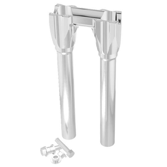 Topless Isolated Straight Risers. 12" rise. Raw