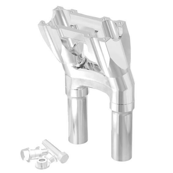 Topless Isolated Kickback Risers. 8" rise. Raw