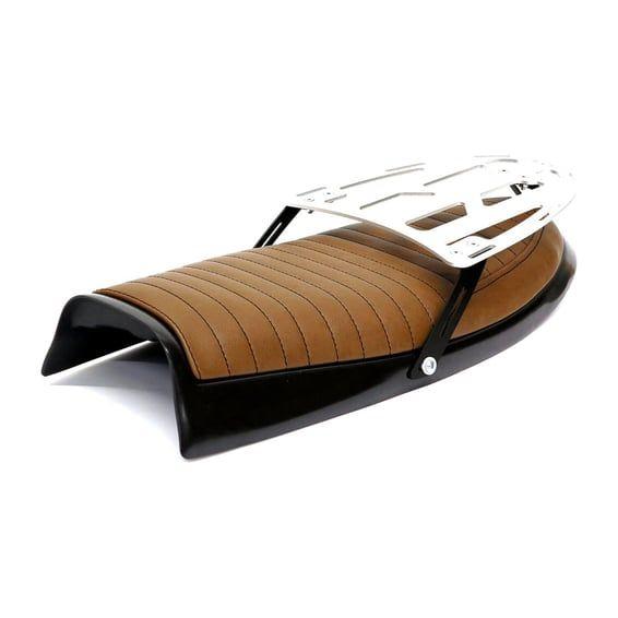 BMW R100 Scrambler seat 02 dark brown