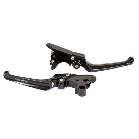 Classic brake & clutch lever set. Black