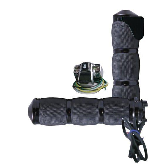 Avon MT Air Cushion grips heated, throttle assist