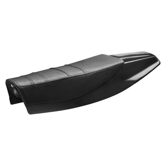 flat track seat high. Black