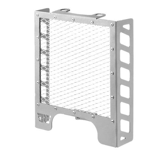 radiator grill. Silver